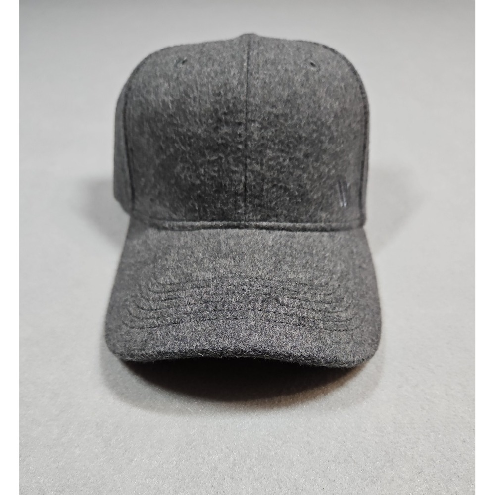 VRST Heather Gray Flannel Adjustable Strapback Baseball Hat - One Size - NWT